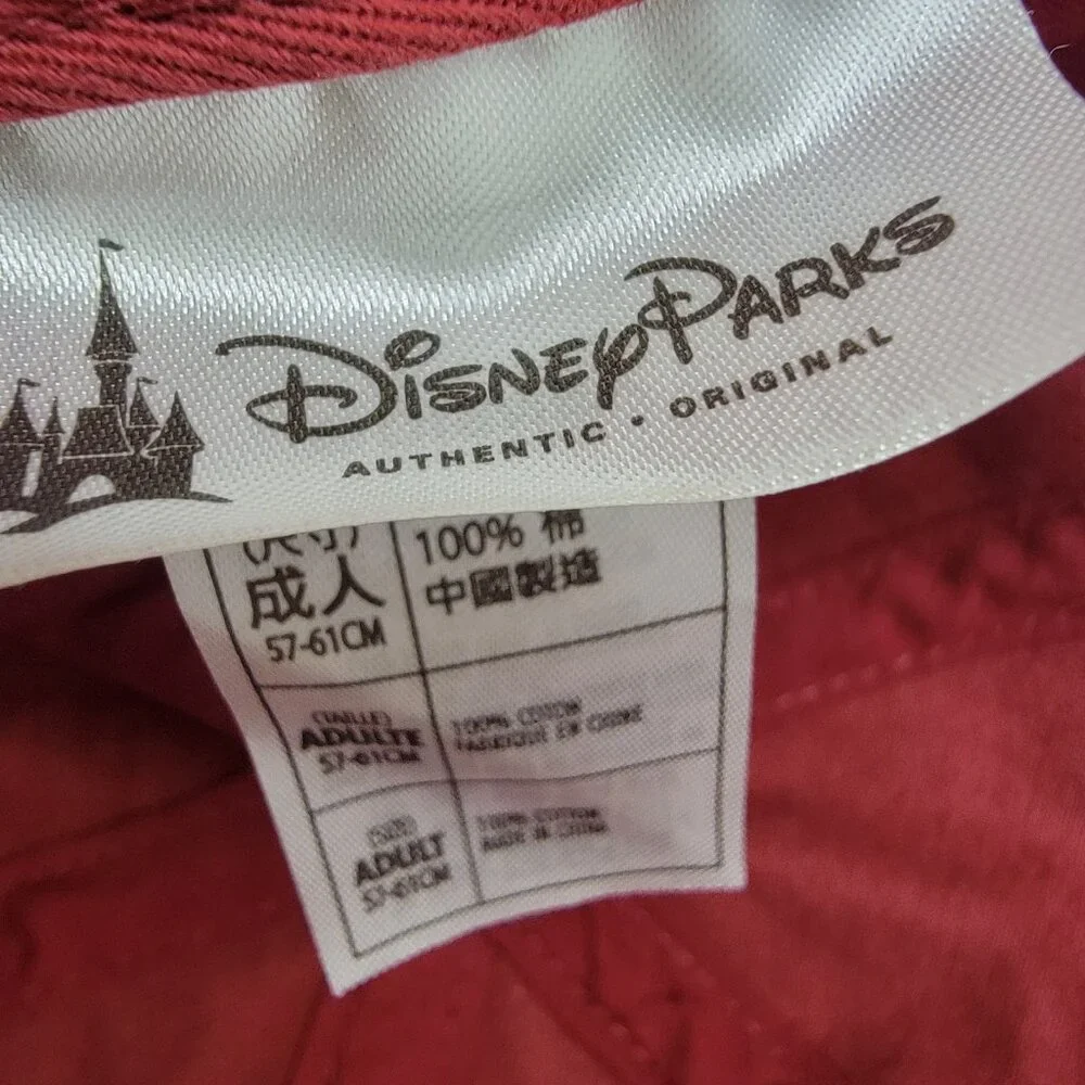 Disney Parks‎ Authentic Original Grumpy Miner #37 Relaxed-Fit Strapback Hat Cap